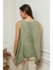Plume Top "Mylene" w kolorze khaki