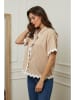 Plume Bluse "Patchi" in Beige