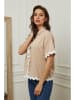 Plume Blouse "Patchi" beige