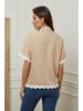 Plume Blouse "Patchi" beige
