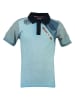 Geographical Norway Koszulka polo "Kasri" w kolorze błękitnym