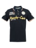 Geographical Norway Koszulka polo "Karo" w kolorze granatowym