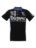 Geographical Norway Koszulka polo "Kayport" w kolorze czarno-niebieskim