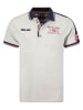 Geographical Norway Poloshirt "Kezolo" in Hellgrau/ Dunkelblau
