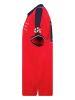 Geographical Norway Koszulka polo "Kezolo" w kolorze czerwono-granatowym