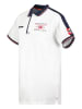 Geographical Norway Koszulka polo "Kezolo" w kolorze biało-granatowym