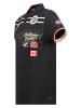 Geographical Norway Poloshirt "Karadock" in Schwarz