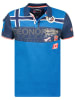 Geographical Norway Koszulka polo "Karadock" w kolorze niebieskim