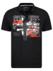 Geographical Norway Poloshirt "Ketchup" in Schwarz