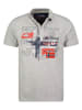 Geographical Norway Koszulka polo "Ketchup" w kolorze jasnoszarym