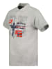 Geographical Norway Koszulka polo "Ketchup" w kolorze jasnoszarym