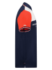 Geographical Norway Koszulka polo "Kondo" w kolorze czerwono-biało-granatowym