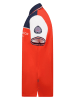 Geographical Norway Koszulka polo "Kondo" w kolorze czerwono-biało-granatowym