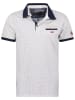 Geographical Norway Poloshirt "Kingdom" wit