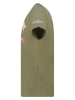 Geographical Norway Koszulka "Jollegio" w kolorze khaki