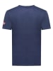 Geographical Norway Shirt "Jofoten" in Dunkelblau