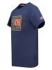 Geographical Norway Shirt "Jofoten" in Dunkelblau