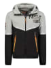 Geographical Norway Sweatvest "Ganas" lichtgrijs/zwart