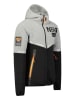 Geographical Norway Sweatvest "Ganas" lichtgrijs/zwart