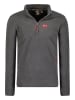 Geographical Norway Fleecepullover "Ulysse" in Grau