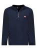 Geographical Norway Bluza polarowa "Ulysse" w kolorze granatowym