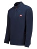 Geographical Norway Bluza polarowa "Ulysse" w kolorze granatowym