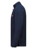 Geographical Norway Bluza polarowa "Ulysse" w kolorze granatowym