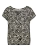 Sublevel Shirt in Schwarz/ Creme