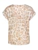 Sublevel Blouse wit/lichtbruin
