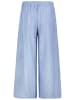 Sublevel Marlenehose in Hellblau/ Weiß