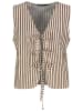 Sublevel Gilet bruin/wit
