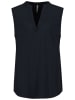 Fresh Made Blusentop in Schwarz