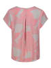 Sublevel Bluse in Rosa/ Weiß