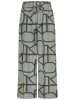 Sublevel Hose in Grün/ Schwarz