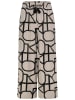 Sublevel Broek zandkleurig/zwart