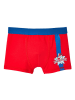 vertbaudet 3-delige set: boxershorts rood/blauw/grijs