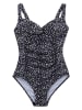 Regatta Shape-badpak "Sakari" zwart/wit