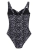 Regatta Shape-badpak "Sakari" zwart/wit