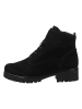 Gabor Comfort Leder-Stiefeletten in Schwarz