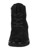 Gabor Comfort Leder-Stiefeletten in Schwarz