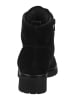 Gabor Comfort Leder-Stiefeletten in Schwarz