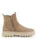 Gabor Comfort Leder-Boots in Beige