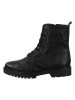 Gabor Comfort Leder-Boots in Schwarz