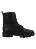 Gabor Comfort Leder-Boots in Schwarz