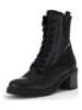 Gabor Leder-Stiefeletten in Schwarz