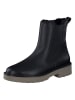 Paul Green Leder-Boots in Schwarz