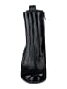 Paul Green Leder-Stiefeletten in Schwarz