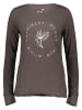 Juvia Longsleeve in Dunkelbraun