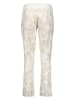 Juvia Pyjama-Hose in Weiß/ Beige