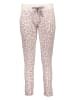 Juvia Pyjama-Hose in Creme/ Altrosa